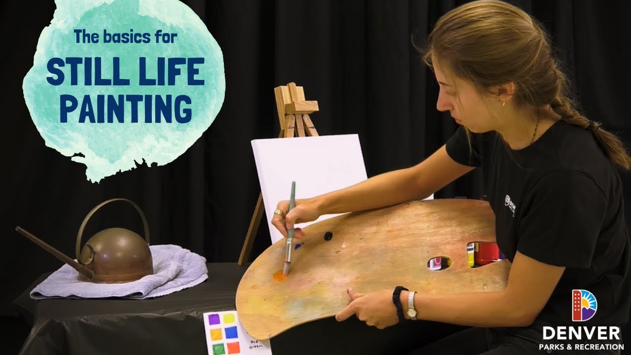 Acrylic Still Life Painting for Beginners - YouTube