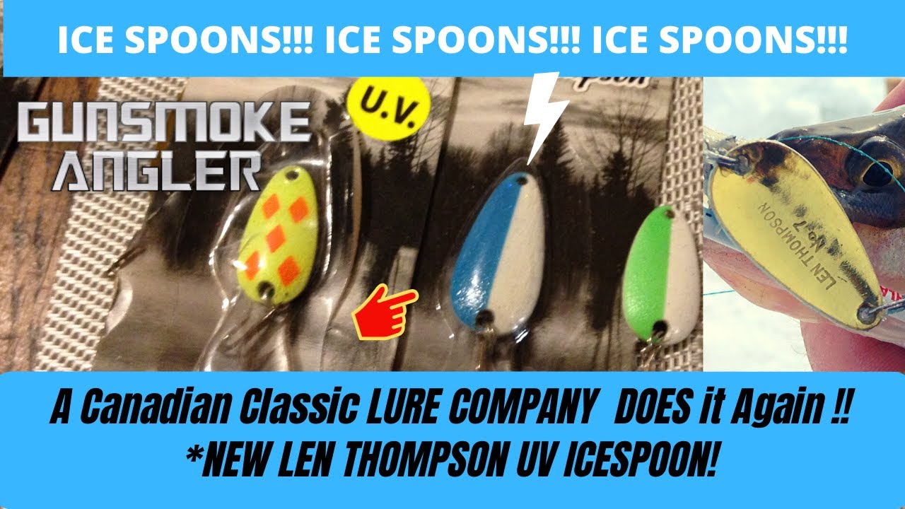 New Len Thompson Super Glow UV ICE SPOON Tackle REVIEW! 