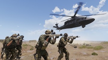 Arma 3 Autorotation Landing Using the Advanced Flight Model