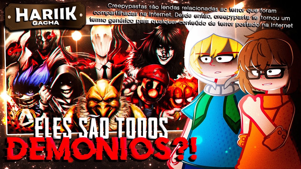 💀🩸🪓Desenhos Animados React | 𝘼𝙍𝙌𝙐𝙄𝙑𝙊 404 - Creepypastas // AniRap 🎶