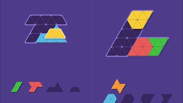 Triangle Tangram Block Puzzle Game - Different Shape Puzzle Solving Game - Android Gameplay #2