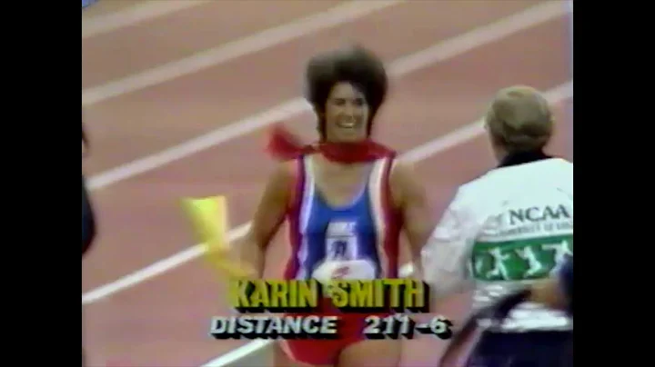 Karin Smith - Javelin Throw - 1990 Prefontaine Cla...