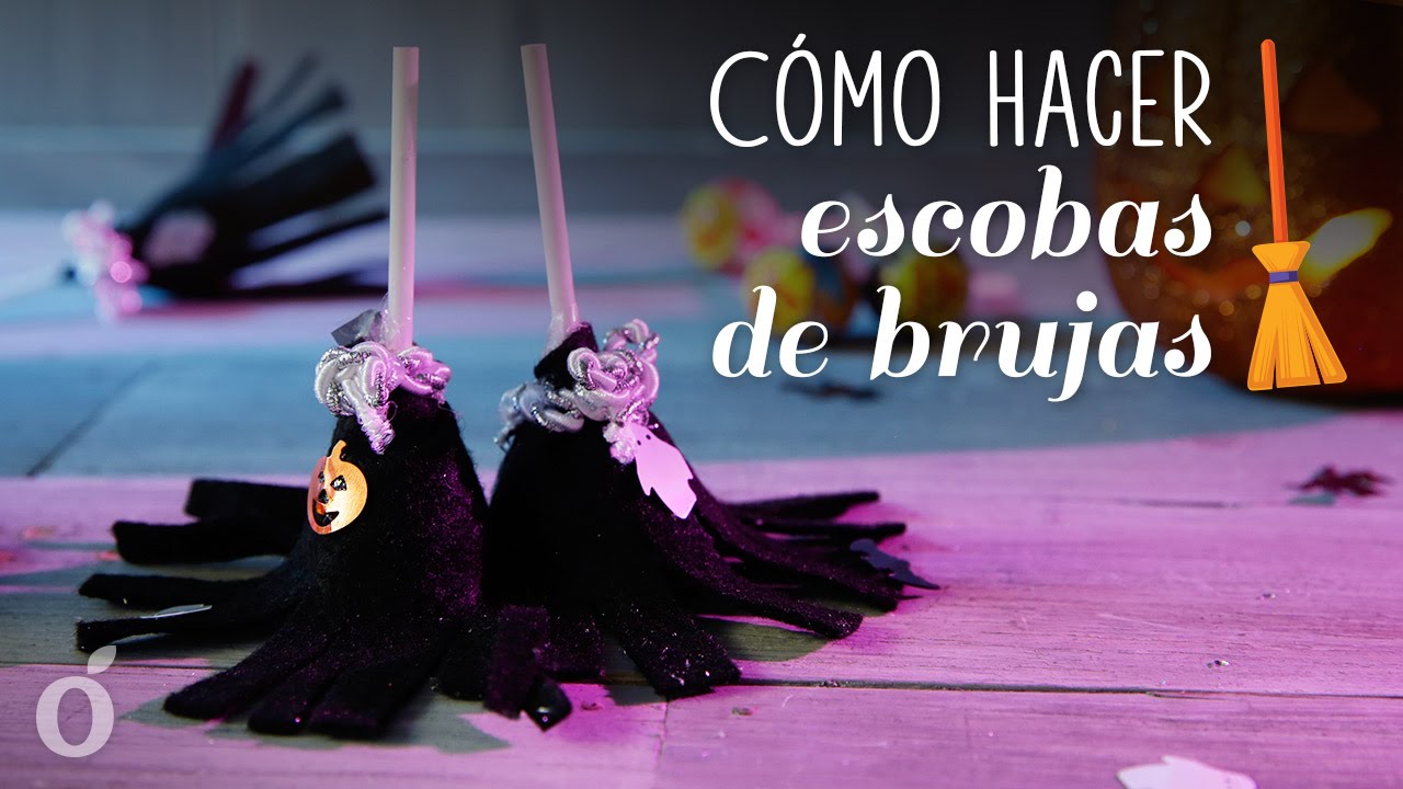 Escoba de bruja /Para este día de muertos. 