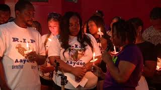 Candle light vigil held for Bellevue shooting victim