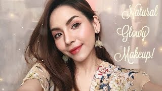 ♡ Makeup Sương Sương Mỹ Phẩm Bình Dân | Natural Glowy Makeup with Drugstore Products ♡