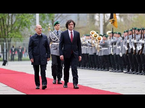 საქართველოს პრემიერ-მინისტრის და გერმანიის კანცლერის შეხვედრა