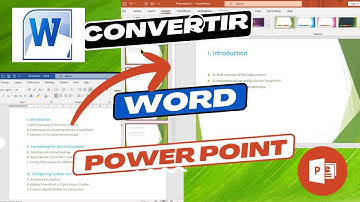 Transformer document Word en une présentation PowerPoint en quelques clics ! Convertir Word en PPT