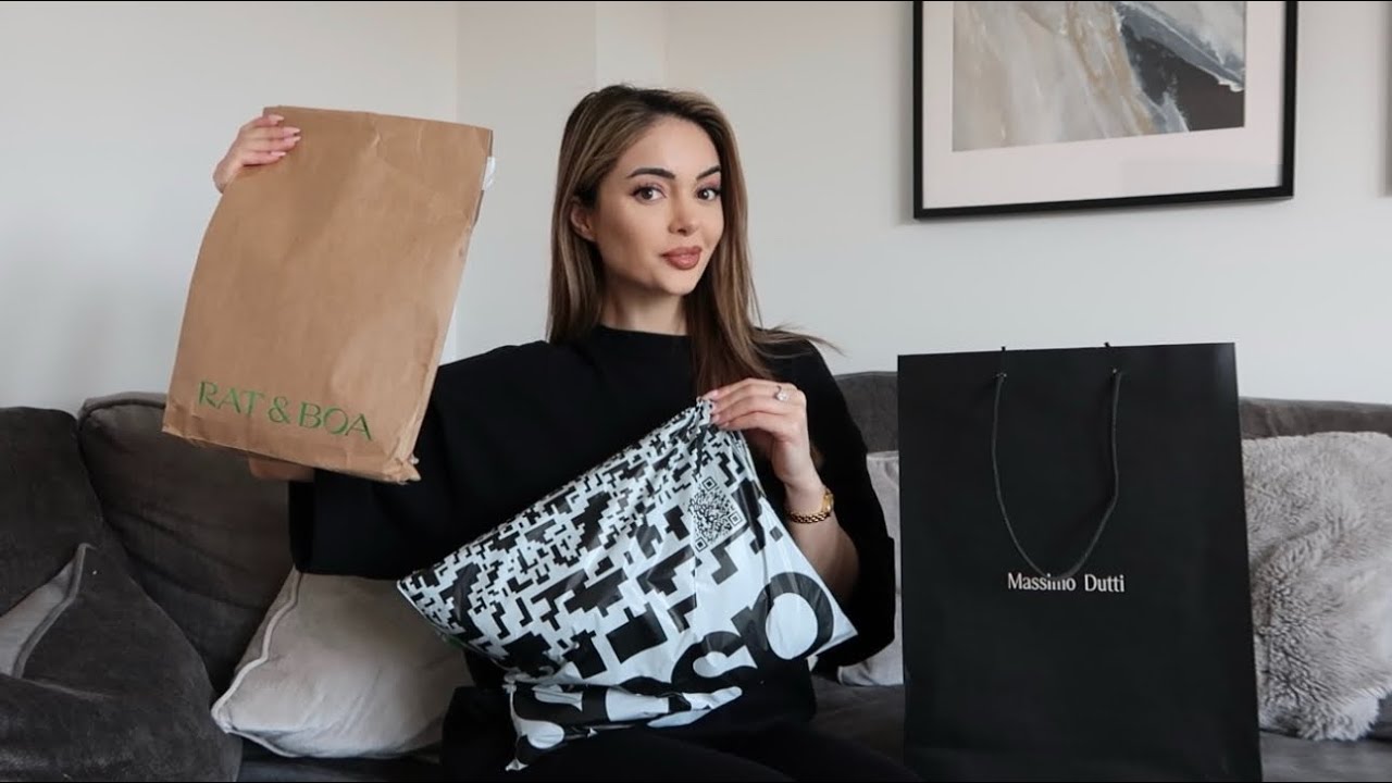 TRY ON HAUL | Massimo Dutti , Rat & Boa , Rixo , ASOS 