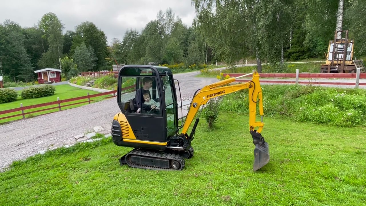 Minigrävare Fermec/Terex 114