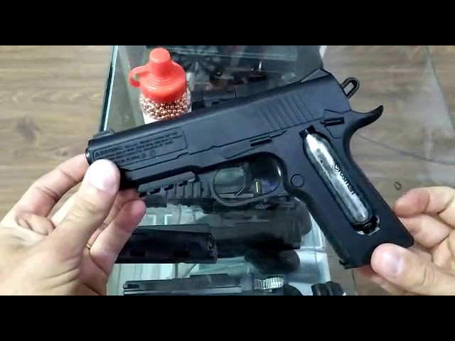 Pistola Aire Crosman Resorte + Pack Balines Acero