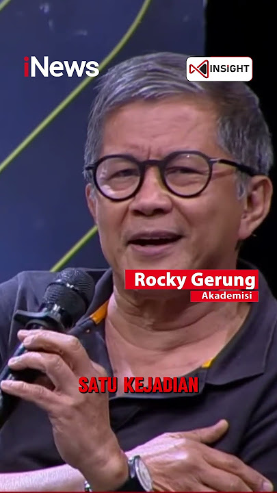 Rocky Gerung Prediksi Prabowo Reshuffle Kabinet, Bersihkan Sisa Kepemimpinan Jokowi?