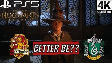 I Forced the Sorting Hat to Change Its Decision | HOGWARTS LEGACY | PS5 Gameplay