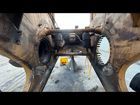 Cat 637 crack repair