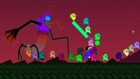 AMONG US DEATH RACE!!  Escape impostor Among us - Algodoo Among Us game hacker