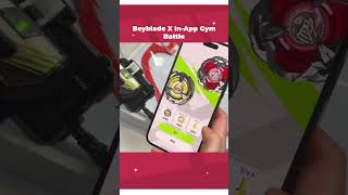 HIDDEN Beyblade X App Gym Battle Feature! #beybladex #beyblade #anime screenshot 2