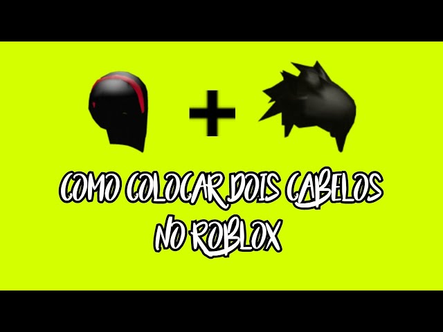 Como colocar mais de um cabelo no Roblox