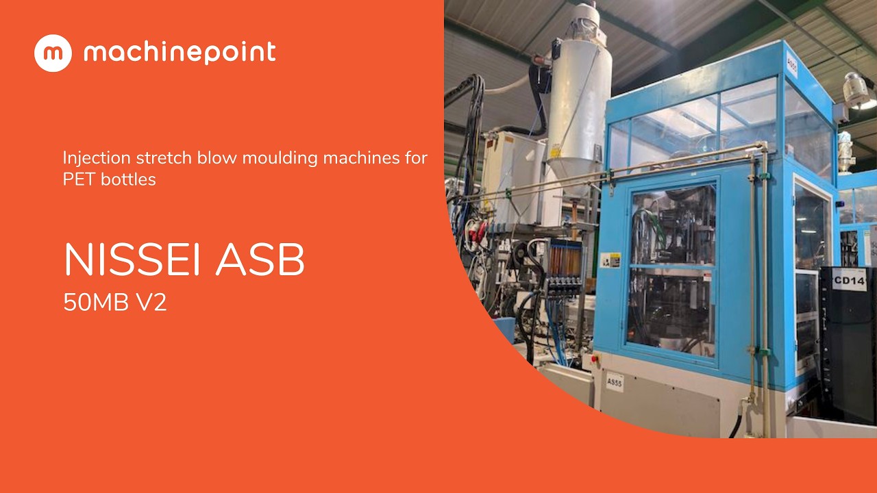 NISSEI ASB 50MB V2 Injection stretch blow moulding machines for PET bottles | NISSEI ASB Machines