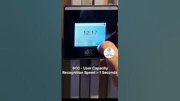 Highest Speed Facial Recognition Device For Small User Strength | Contact - 8019619680 | #biometric