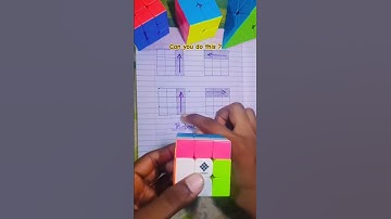 Mind-Blowing Cube Trick for Instant Solving! #shorts #cube