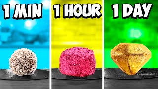 1 Minute Vs 1 Hour Vs 1 Day Candy By Vanzai Cooking
