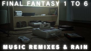 Playing Final Fantasy during a storm in 1996 - Music Remixes & Rain