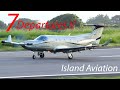 (7) Small Props Departures !!! Pilatus PC-12/BN-2 Islander/Cesena 402/...@ St. Kitts Airport