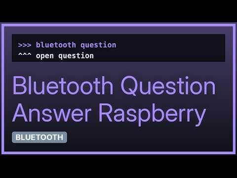 Raspberry Pi: Bluetooth Discoverable Raspberry Pi