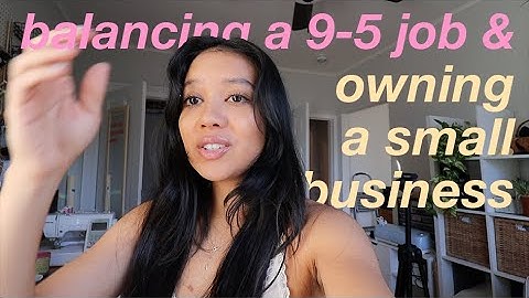 how I balance a 9-5 & owning a small business // productive weekend, realistic *unfiltered* vlog