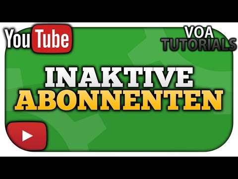 Inaktive Abonnenten – Was kann man dagegen tun? [2020] | VoaTutorials