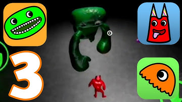 Garten of Banban 1,2,3 Mobile - Gameplay Walkthrough Part 3 - All Endings (iOS, Android)