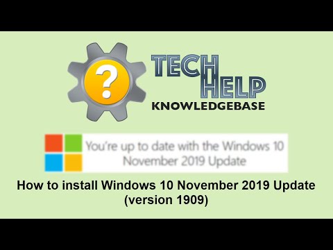 How to install Windows 10 November 2019 Update (version 1909)