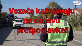 Vozače kažnjavaju na osnovu pretpostavke