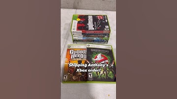 Shipping Anthony’s Xbox game order!Shop here ebay.com/usr/value_video_games #retrogames #xbox