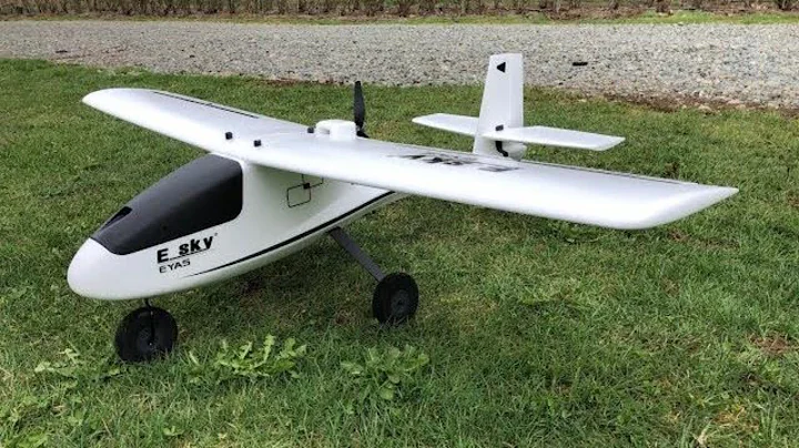 ESKY Eagles 1100mm  UNBOXING, BUILD AND MAIDEN FLIGHT! Not a hobbyzone Aeroscout