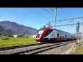 Treni in Svizzera, Grigioni e San Gallo Züge in der Schweiz in Graubünden und Sankt Gallen, trains