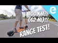 E-Scooter with 100 km (62 mi) range? I tested it!