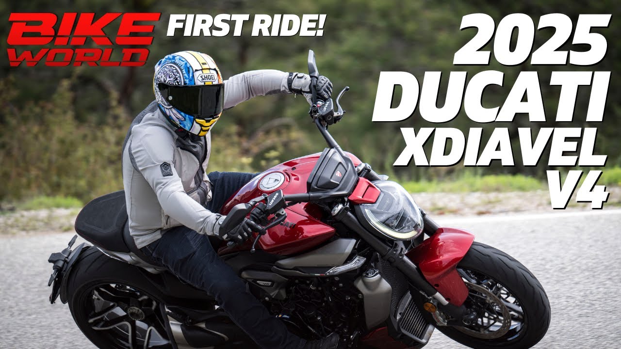 2025 DUCATI XDIAVEL V4 | FIRST LAUNCH RIDE