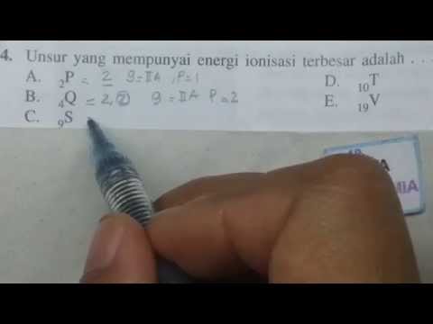 Cara mudah menentukan energi ionisasi terbesar-kimia SMA