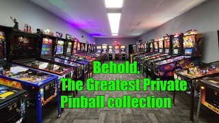1 of the BIGGEST PRIVATE PINBALL COLLECTION in the world 🌎