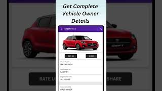 RTO Vehicle Information App - Check Vehicle Info and Vehicle Owner Details #rto #car #driving screenshot 2