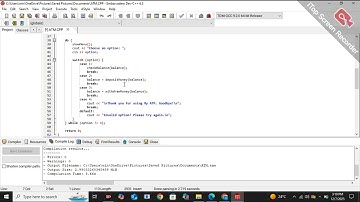 Sistem ATM sederhana berdasarkan konsep pemrograman inti dalam C++.