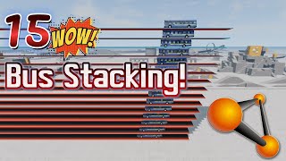 BeamNG - Bus Stacking, how high can I get...