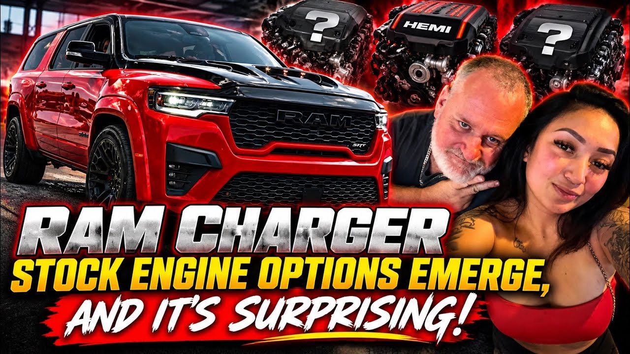 Ram Charger Engine Details Emerge On Stock Engine