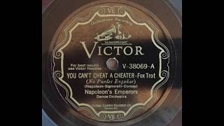 You Can't Cheat A Cheater - Napoleon's Emperors (Phil Napoleon, Tommy Dorsey, Jimmy Dorsey) chords