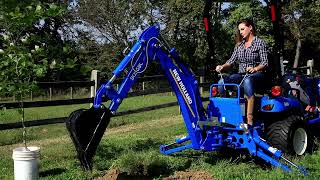 New Holland WORKMASTER™ 25S Backhoe Attachment