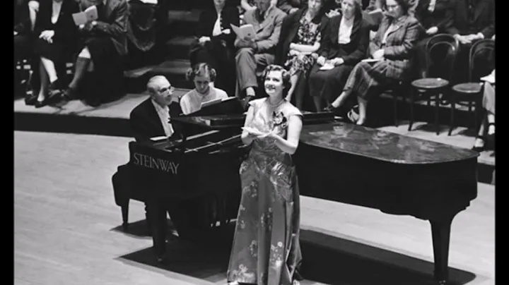 Kathleen Ferrier.An die Musik.Schubert. To Music. Contralto.Lieder...