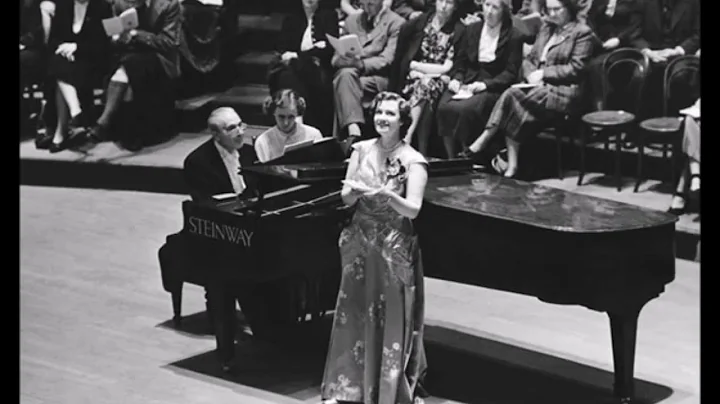 Kathleen Ferrier.An die Musik.Schubert. To Music. ...