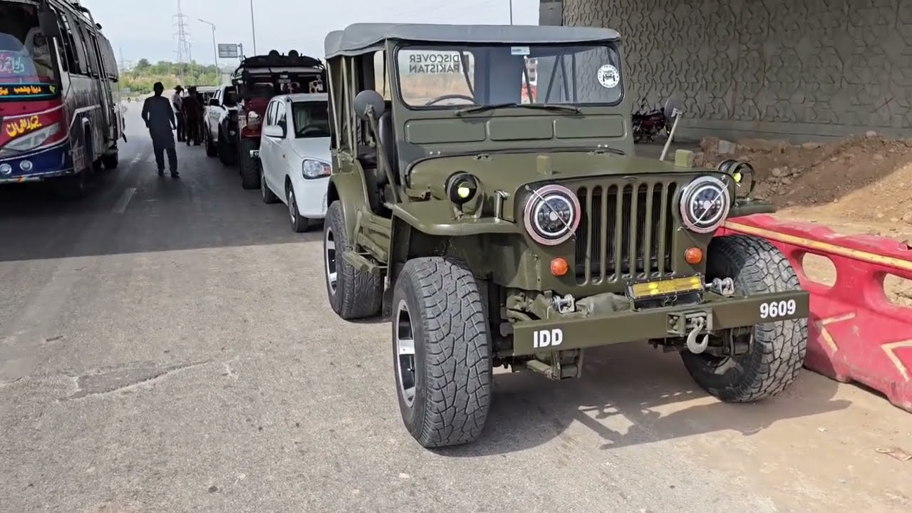 Willys m38 with toyota 3s motor