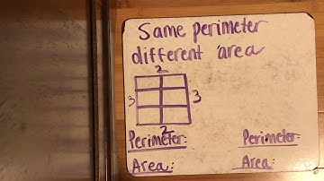 Same Perimeter Different Area Video