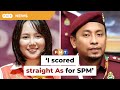 I scored straight as for spm pang tells pas leader